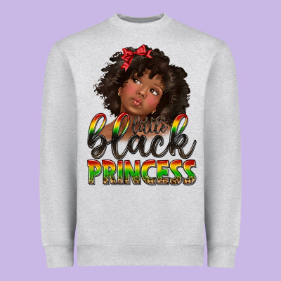Heavyweight Sweatshirt little black princess