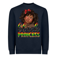 Navy little black princess Heavyweight Sweatshirt - texasbilliewilder