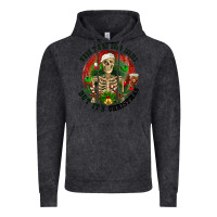 Vintage Black When you're dead inside but it's christmas Vintage Hoodie - RanaPortraitStore