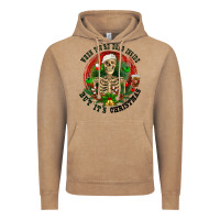 Vintage Coffee When you're dead inside but it's christmas Vintage Hoodie - RanaPortraitStore