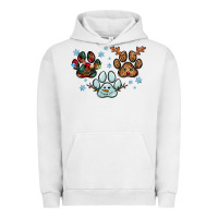 Pigment Lunar Rock Christmas paws Urban Hoodie - RanaPortraitStore