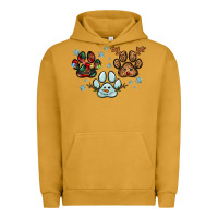 Pigment Peanut Butter Christmas paws Urban Hoodie - RanaPortraitStore