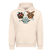 Sandshell Christmas paws Urban Hoodie - RanaPortraitStore