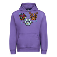 Tulip Christmas paws Urban Hoodie - RanaPortraitStore