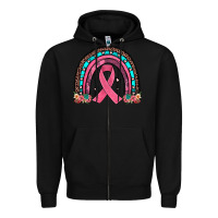 Black ribbon rainbow Zipper Hoodie - JahusDesignShop