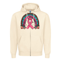 Sandshell ribbon rainbow Zipper Hoodie - JahusDesignShop