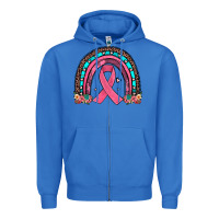 True Royal ribbon rainbow Zipper Hoodie - JahusDesignShop