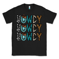 Black howdy howdy howdy Classic Tee - CowhideDigitalArt