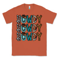Copper howdy howdy howdy Classic Tee - CowhideDigitalArt