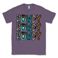 Lavender howdy howdy howdy Classic Tee - CowhideDigitalArt