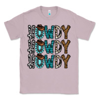 Lilac howdy howdy howdy Classic Tee - CowhideDigitalArt