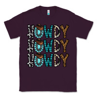Plum howdy howdy howdy Classic Tee - CowhideDigitalArt