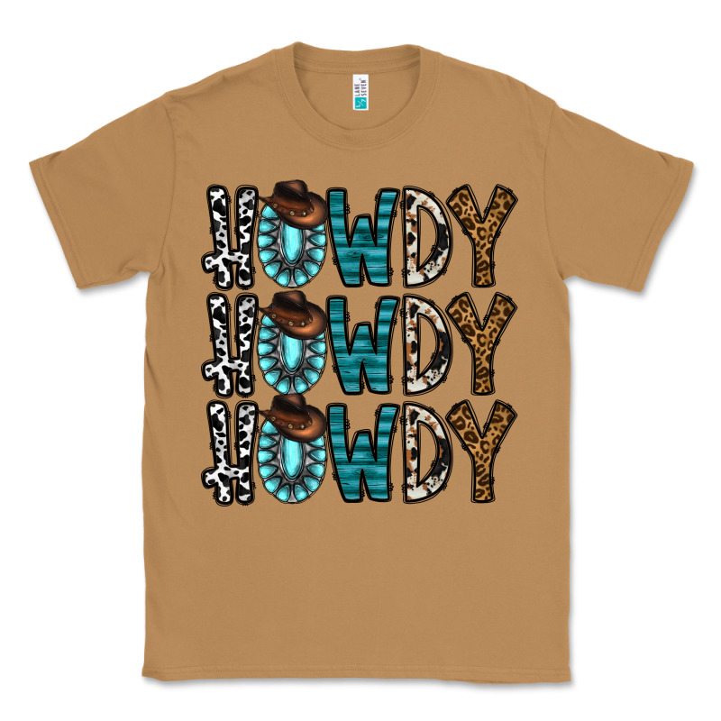 Howdy Howdy Howdy Classic Tee by CowhideDigitalArt | Teevron
