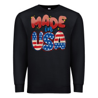 Black made in usa Premium Sweatshirt - MaliasSmallBusiness