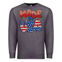 Charcoal Heather made in usa Premium Sweatshirt - MaliasSmallBusiness
