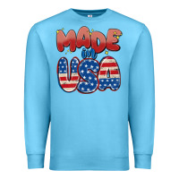 Ocean Blue made in usa Premium Sweatshirt - MaliasSmallBusiness