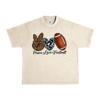 Sandshell peace love football Urban Heavy Tee - RanaPortraitStore
