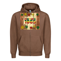 Chestnut juneteenth 1865 Zipper Hoodie - Artiststas