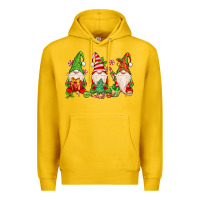 Lemon christmas gnomes Premium Hoodie - MaliasSmallBusiness