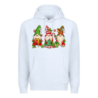 White christmas gnomes Premium Hoodie - MaliasSmallBusiness