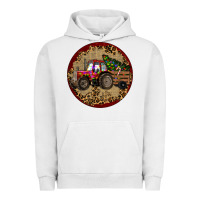 Pigment Lunar Rock Christmas Tractor Urban Hoodie - RanaPortraitStore