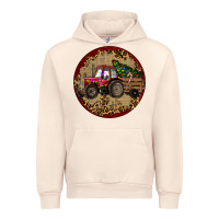 Sandshell Christmas Tractor Urban Hoodie - RanaPortraitStore