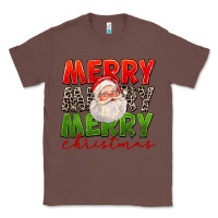 Chestnut Merry Christmas Santa Classic Tee - FaDigitalArtStudio