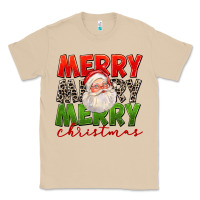 Mushroom Merry Christmas Santa Classic Tee - FaDigitalArtStudio
