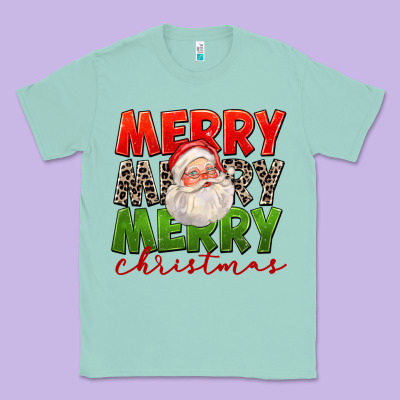 Merry Christmas Santa Classic Tee Designed By Fadigitalartstudio