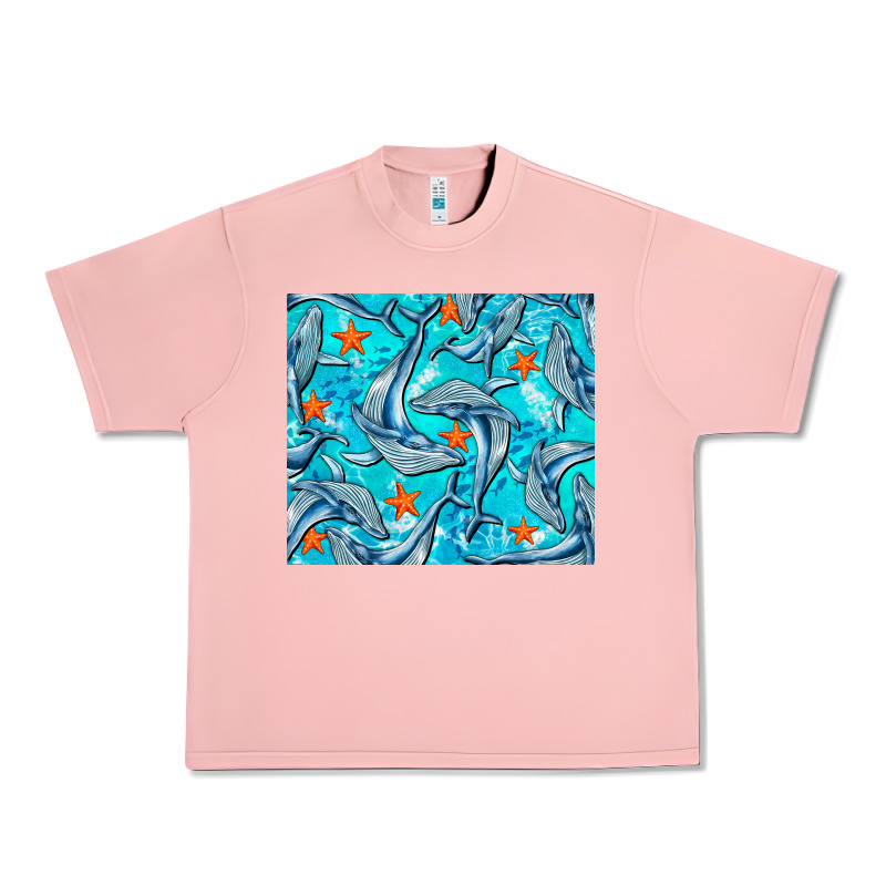Humpback Whale Tumbler Urban Heavy Tee by BarkalooDesign | Teevron