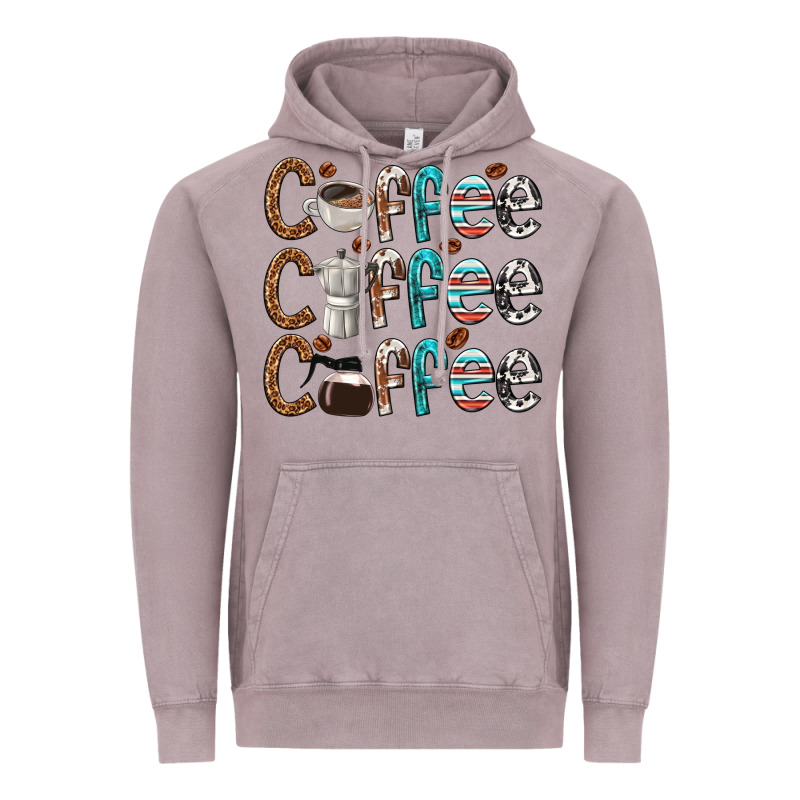 Coffee Coffee Coffee Vintage Hoodie by texasbilliewilder | Teevron