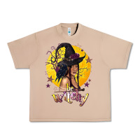 Burro Be Witchy Black Witch Urban Heavy Tee - texasbilliewilder
