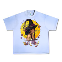 Grape Ice Be Witchy Black Witch Urban Heavy Tee - texasbilliewilder