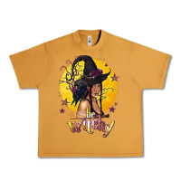 Peanut Butter Be Witchy Black Witch Urban Heavy Tee - texasbilliewilder