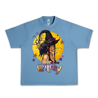 Pebble Blue Be Witchy Black Witch Urban Heavy Tee - texasbilliewilder