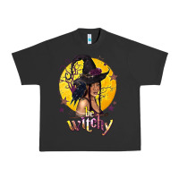 Pigment Black Be Witchy Black Witch Urban Heavy Tee - texasbilliewilder