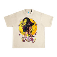 Sandshell Be Witchy Black Witch Urban Heavy Tee - texasbilliewilder