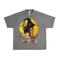 Tornado Be Witchy Black Witch Urban Heavy Tee - texasbilliewilder