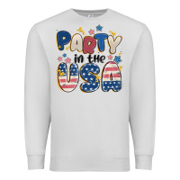 Dove Grey party in the usa Premium Sweatshirt - MaliasSmallBusiness