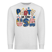 Oatmeal Heather party in the usa Premium Sweatshirt - MaliasSmallBusiness