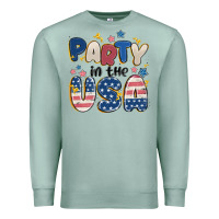 Seafoam party in the usa Premium Sweatshirt - MaliasSmallBusiness