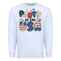 White party in the usa Premium Sweatshirt - MaliasSmallBusiness
