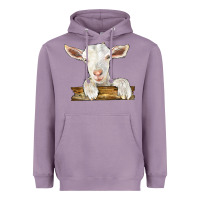 Lavender baby cashmere goat Heavyweight Hoodie - LillyAllenDesigns