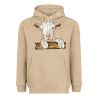 Mushroom baby cashmere goat Heavyweight Hoodie - LillyAllenDesigns