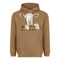 Toasted Coconut baby cashmere goat Heavyweight Hoodie - LillyAllenDesigns