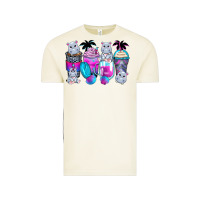 Vintage Arctic hippopotamus coffee cups Vintage Tee - Zillion Design Studio