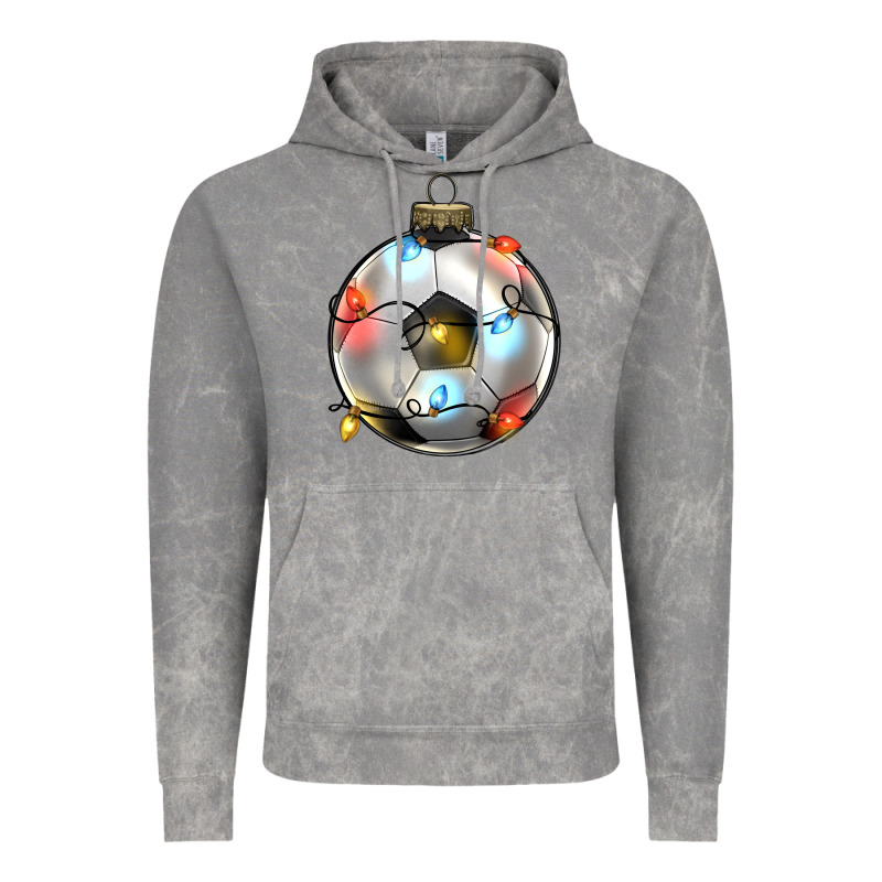 Christmas  Soccer Vintage Hoodie by Zillion Design Studio | Teevron