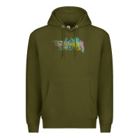 Army Green artist shot Premium Hoodie - chombo