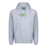 Heather Grey artist shot Premium Hoodie - chombo