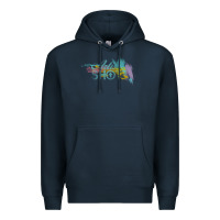 Navy artist shot Premium Hoodie - chombo